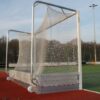 Hockeydoelnetten WK-model 166 Hockeydoelnet PP 4 mm wit voor wedstrijdhockey